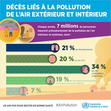 Communiqué de l'OMS sur la Pollution de l'Air et la Santé